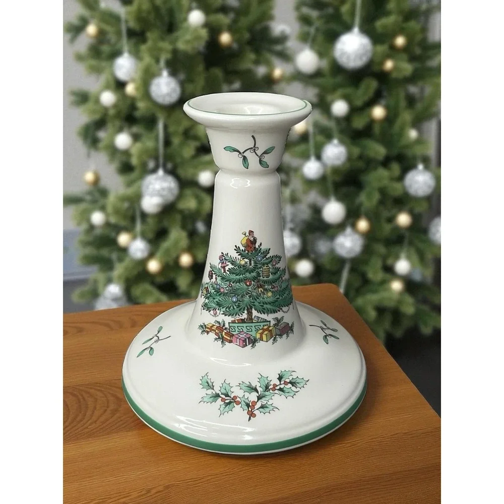 Vintage SPODE England Christmas Tree 5.5